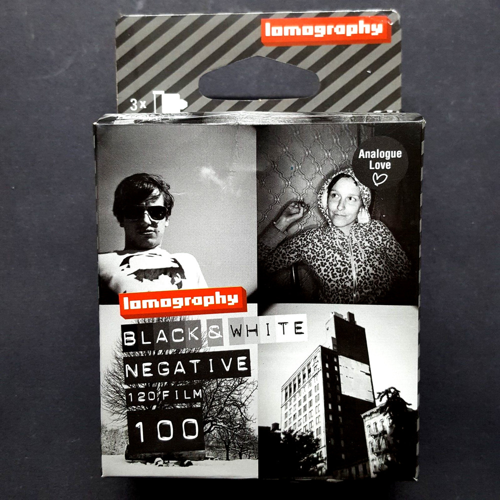 Lomography LOMO 100 ISO Black & White 120 Negative Film for Diana F+ LC-A+ LC-A